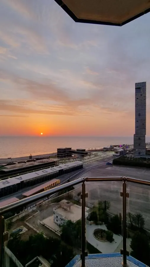 شقة مطلة على البحر والفورمولا ببرج المسارات Jeddah 0*,