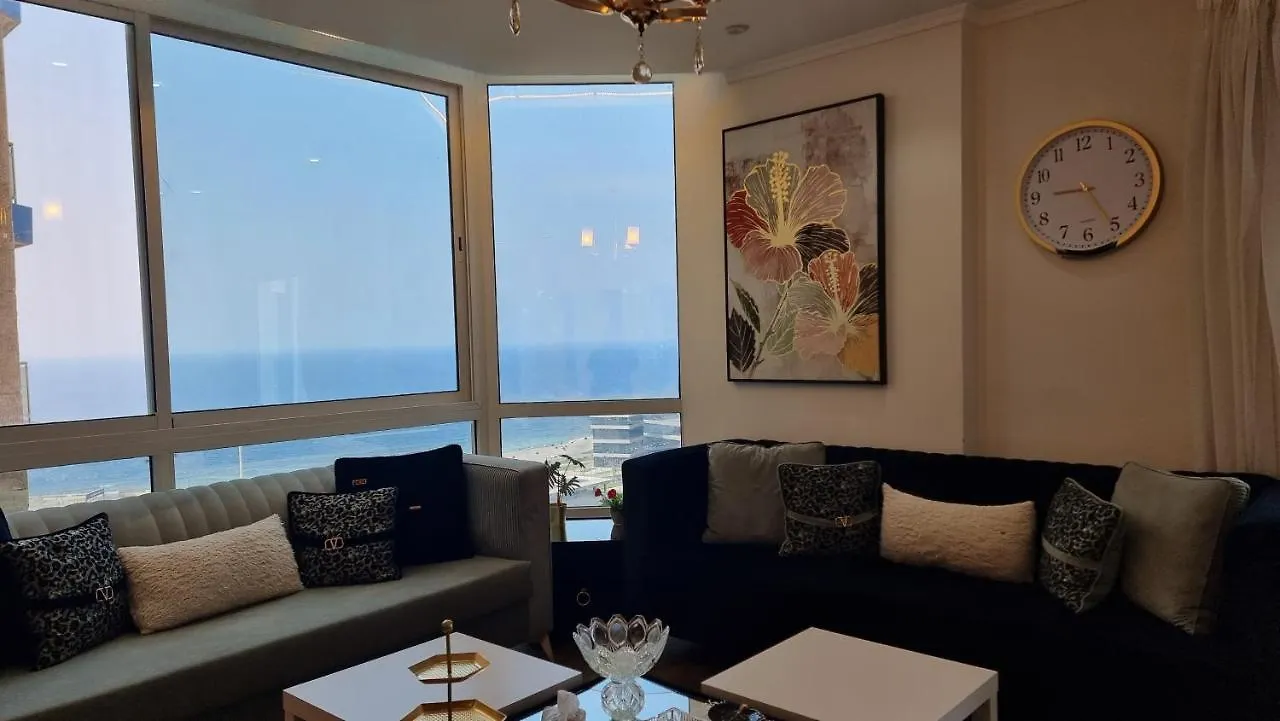 شقة مطلة على البحر والفورمولا ببرج المسارات Jeddah