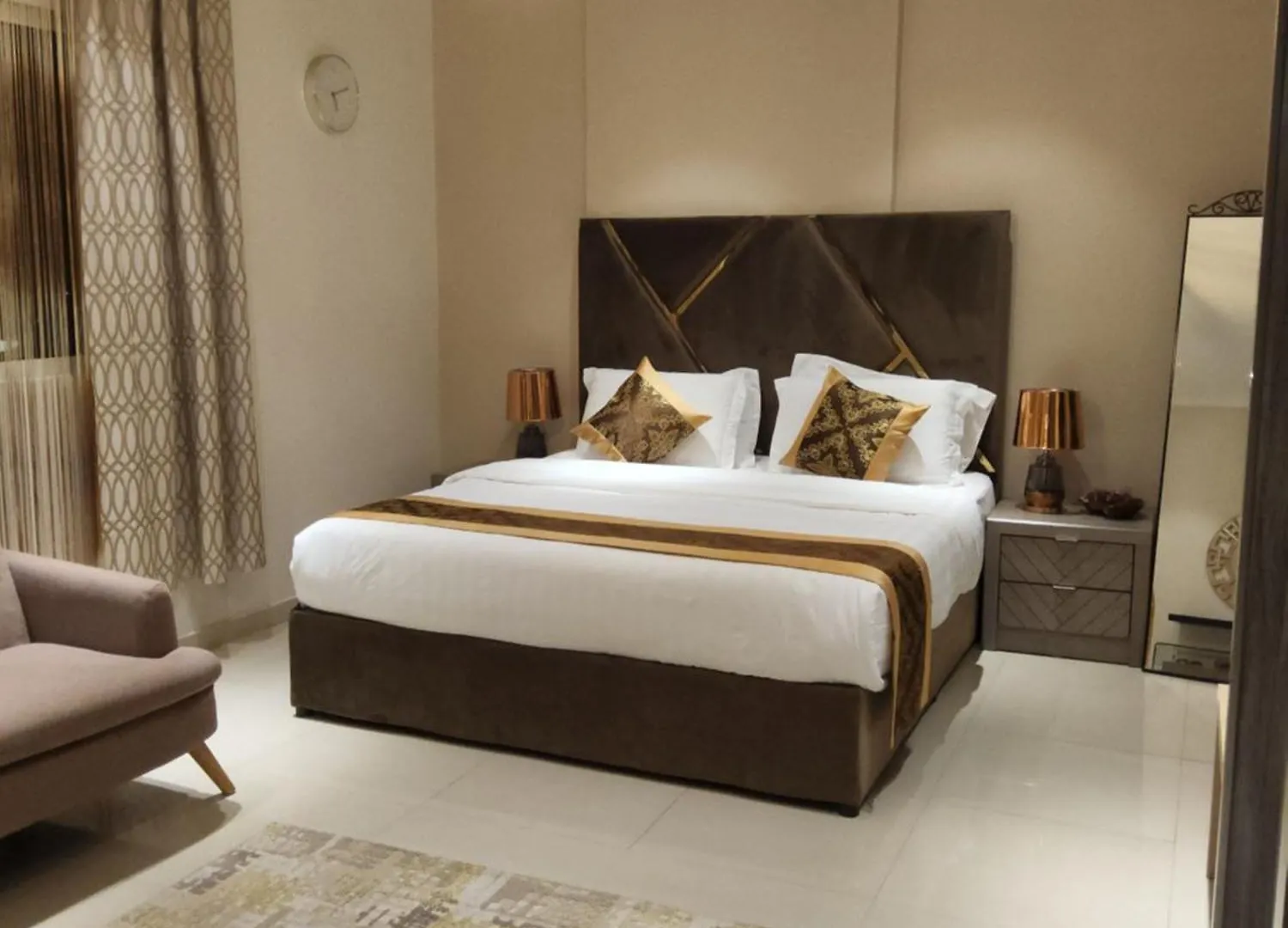 شقة مطلة على البحر والفورمولا ببرج المسارات Jeddah Apartment